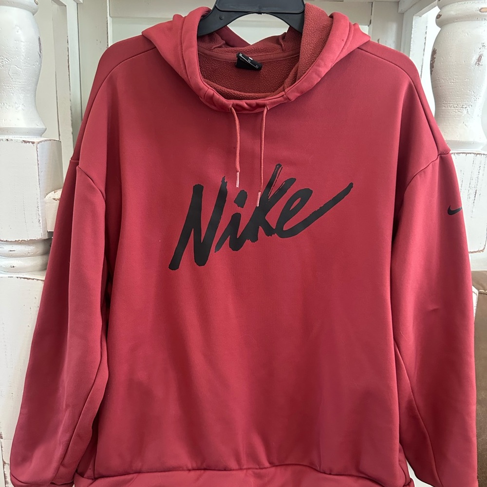 Nike Men's Bold Red Hoodie
